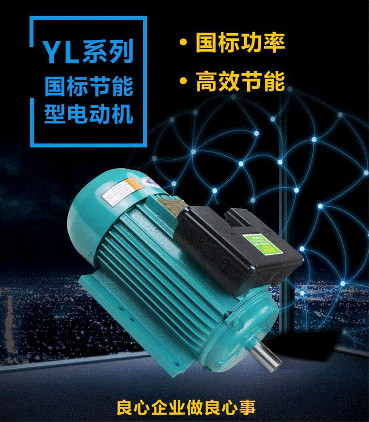 YL系列國標(biāo)節(jié)能電機(jī)：國標(biāo)功率、高效節(jié)能